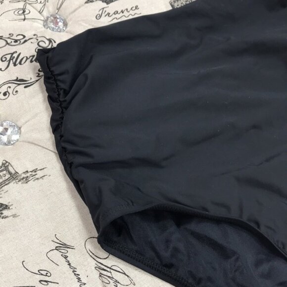 Athena Ruched High Waist Bikini Bottoms - Picture 7 of 7